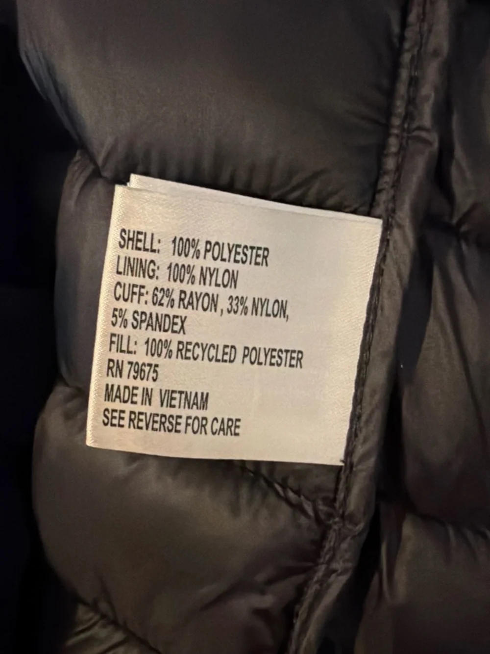 Michael Kors Black Quilted Mid-Length Hooded Puffer Coat